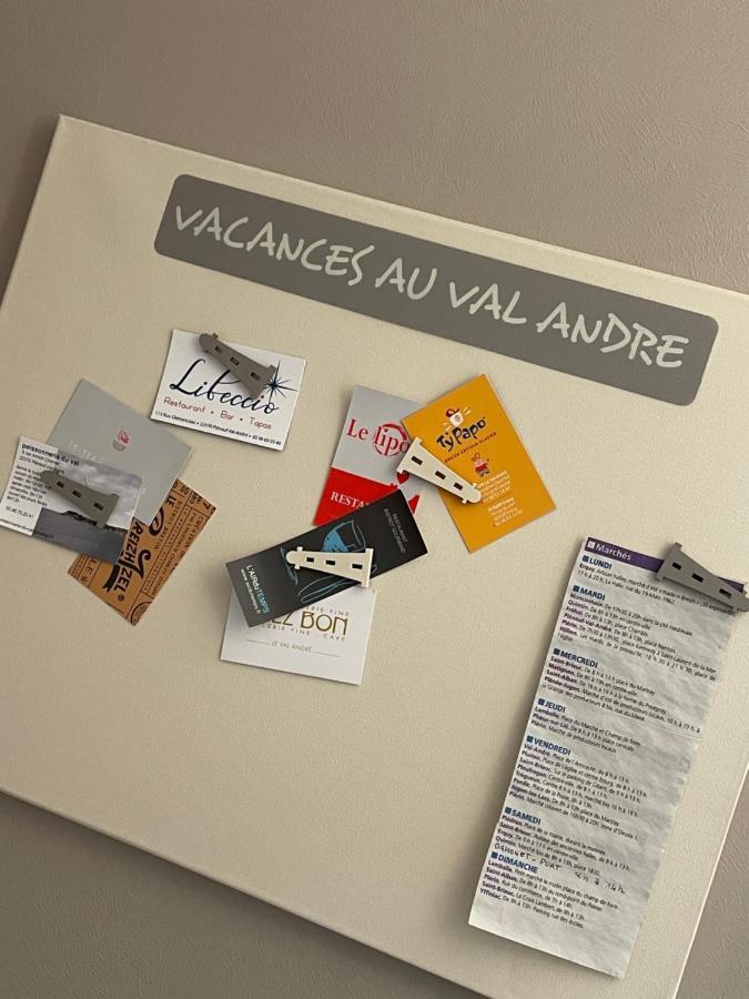 Les Bains Studio Vue Mer Pleneuf-Val-Andre Exterior photo